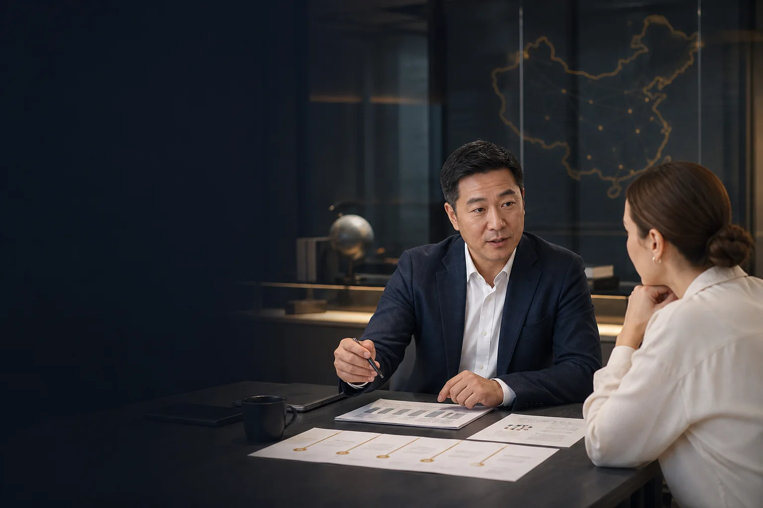 A focused international client-support consultation